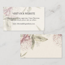 Vintage Botanische Hochzeit von Peony