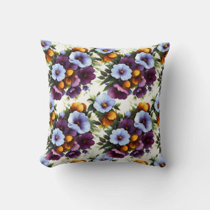 Vintage Botanische Romantische Chic Florale Stilvo Kissen