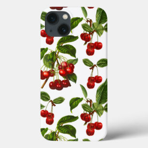 Vintage Botanische Rotkirschen Case-Mate iPhone Hülle