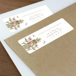 Vintage botanische Rückgabeadresse<br><div class="desc">Mit diesem Vintagen botanischen Rücksendesiegel verbinden Sie Ihre Hochzeitseinladungen perfekt mit Charme und Eleganz. Das Label zeigt eine schöne Aquarellillustrierung der Olivenbäume und Olivenbäume in sanften Farbtönen von Weiß und Weiß. Kleine Schmetterlinge fügen dem Design eine skurrile Touch hinzu, die inmitten des Blätterdells flattert. Dieses Label vereint die zeitlose Schönheit...</div>