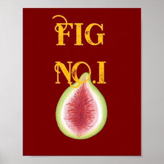 Vintage botanische Wandkunst Poster