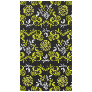 Vintage botanische Zitruspresse Tischdecke
