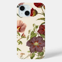 'Vintage Botanischer Garten' iPhone 15 Hülle