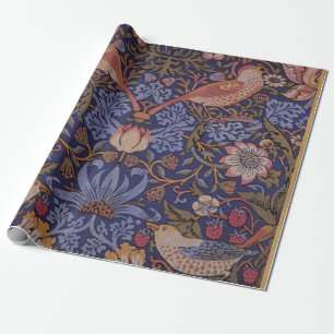 VINTAGE-BOTANISCHES GESCHENKPAPIER - WILLIAM MORRI