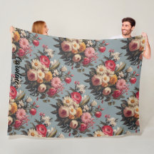 Vintage Bouquet in Rot, Rosa, Weiß und Gelb