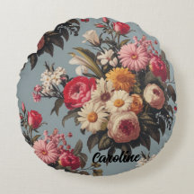 Vintage Bouquet in Rot, Rosa, Weiß und Gelb