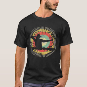 Vintage Bow Jagd Retro 70er Vintager Bogenschießen T-Shirt