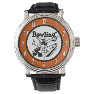 Vintage Bowlings-Uhr Armbanduhr