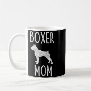 Vintage-Boxer-Mama-Geschenk Boxerbesitzer Boxermut Kaffeetasse