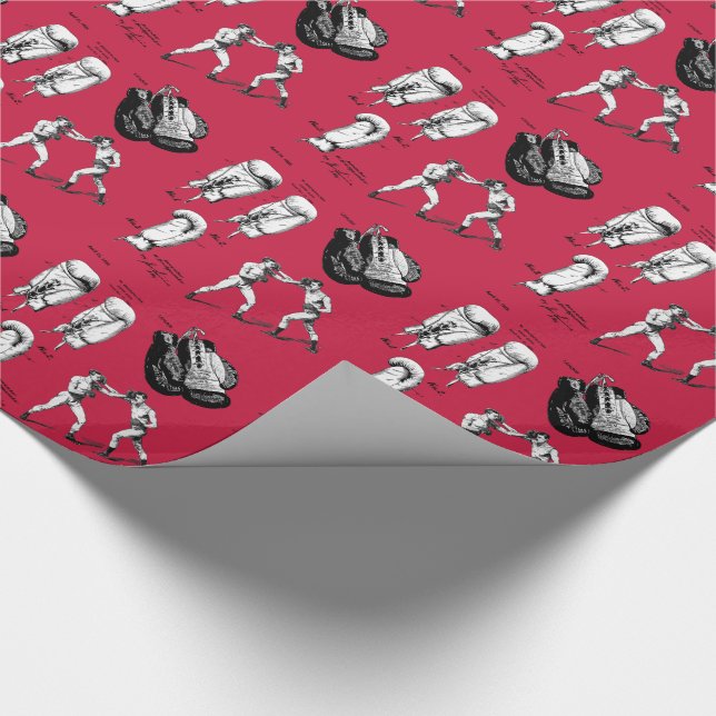 Vintage Boxgeschenke Geschenkpapier (Ecke)