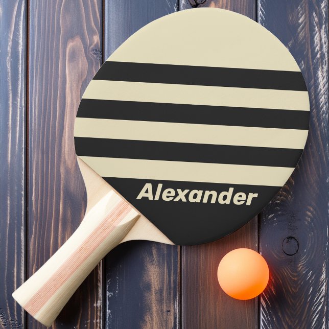 Vintage Brandklappen mit Namen Tischtennis Schläger (Von Creator hochgeladen)