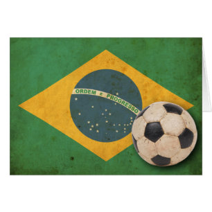 Vintage Brasilien-Flagge