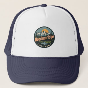 Vintage Breckenridge Colorado Rocky Mountain Truckerkappe