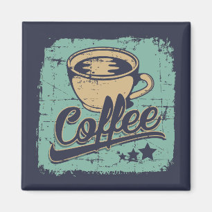 Vintage Brew Elegance Magnet