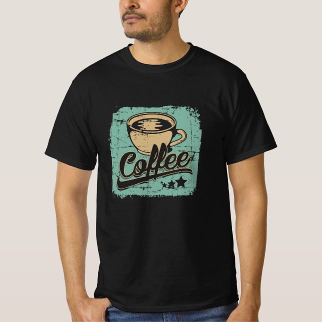 Vintage Brew Elegance T-Shirt (Vorderseite)