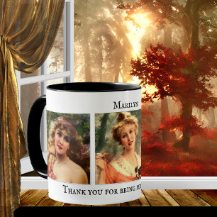 Vintage Bridesmaid oder Ihre Foto-Tasse Kaffeetasse