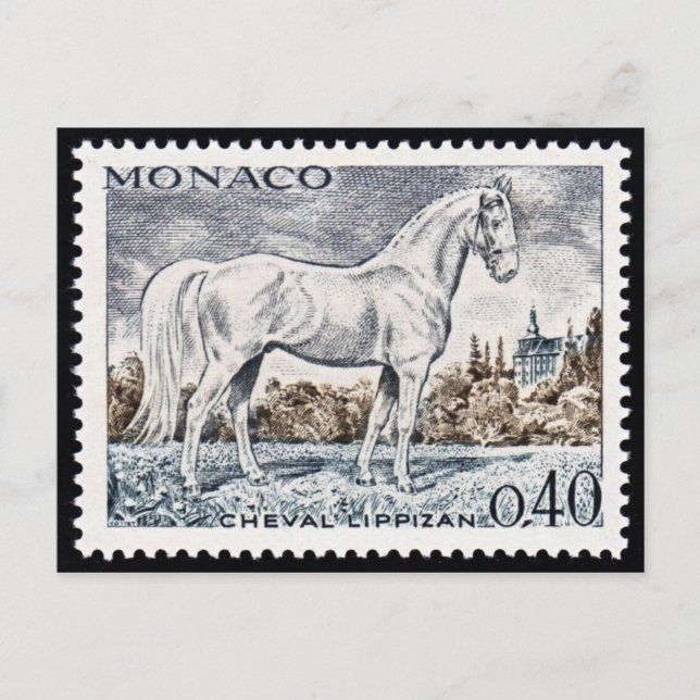 Vintage Briefmarke Postkarte (Vorderseite)