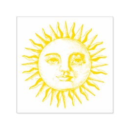 VINTAGE BRIEFMARKE SUN RUBBER PERMASTEMPEL