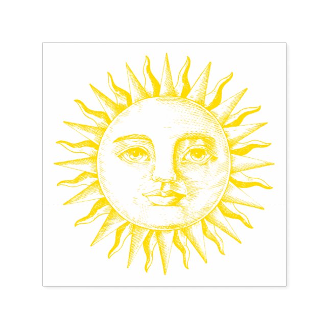 VINTAGE BRIEFMARKE SUN RUBBER PERMASTEMPEL (Design)