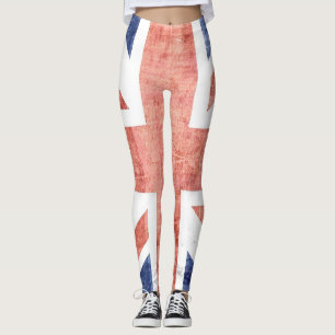 Vintage britische Flagge #5 Leggings