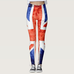 Vintage britische Flagge #7 Leggings