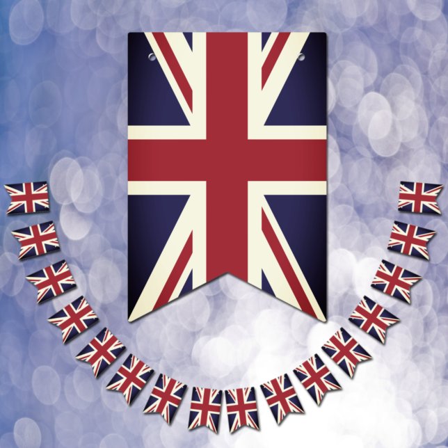 Vintage britische Flagge, britische Flagge (Von Creator hochgeladen)