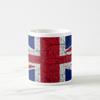 Vintage britische Flagge Kaffeetasse
