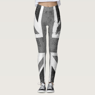 Vintage britische Flagge Leggings
