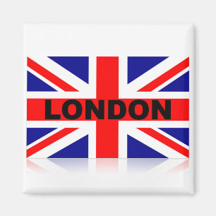 Vintage britische Flagge Magnet