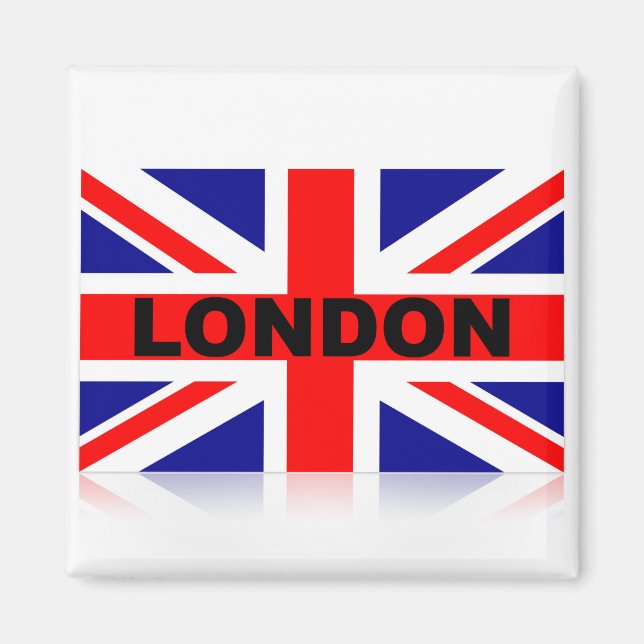 Vintage britische Flagge Magnet