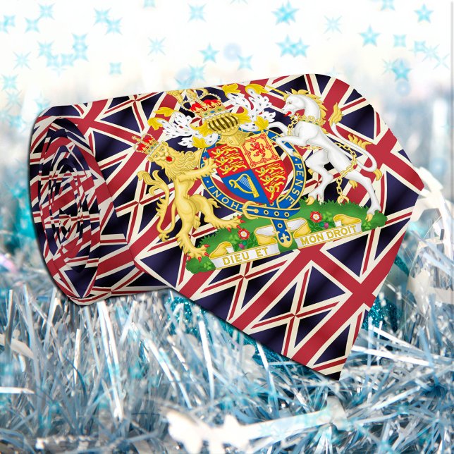 Vintage britische Krawatte, Mode, Britische Flagge Krawatte (Von Creator hochgeladen)