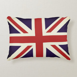 Vintage Britische Union Jack Flag Pillow, UK Zuhau Dekokissen