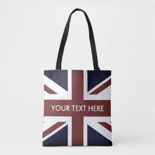 Vintage britische Union Jack Flagge individuell