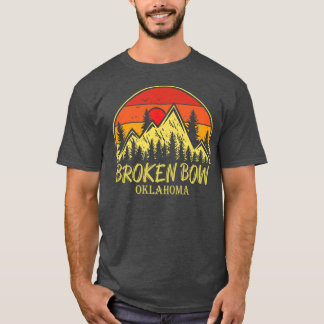 Vintage Broken Bow Oklahoma OK Mountains Hiking So T-Shirt