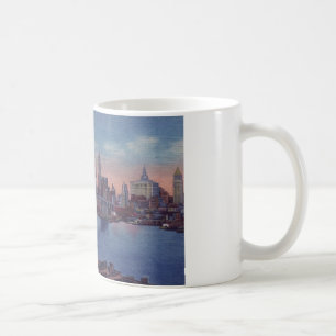 Vintage Brooklyn Bridge Tasse
