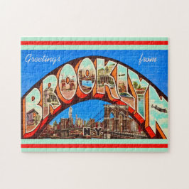 Vintage Brooklyn NY 11x14  Puzzle