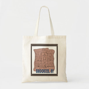 Vintage Brooklyn-Taschen-Tasche Tragetasche