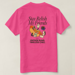 Vintage-Brötchen Zeitloses Chill Pride-Shirt T-Shirt