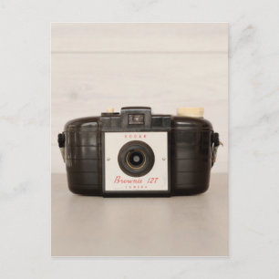 Vintage Brownie 127 Kamera Postkarte