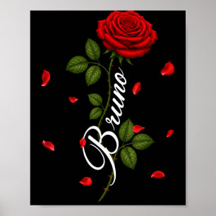 Vintage Bruno Retro Clic Geschenke für Männer Frau Poster