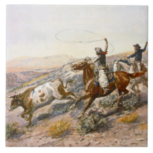 Vintage Buccaroos Charles Marion Russell Fliese
