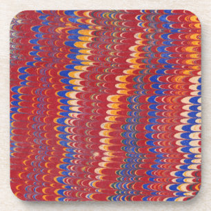 Vintage Buchabdeckung modifiziert Untersetzer