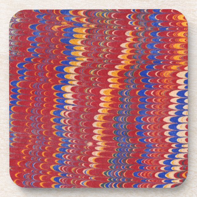 Vintage Buchabdeckung modifiziert Untersetzer (Vorderseite)