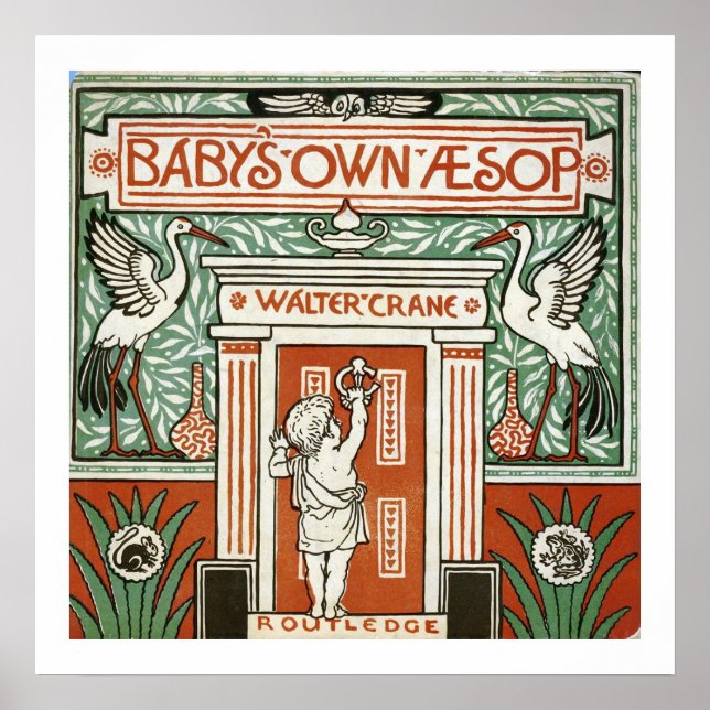 Vintage Buchabdeckung Poster (Vorne)