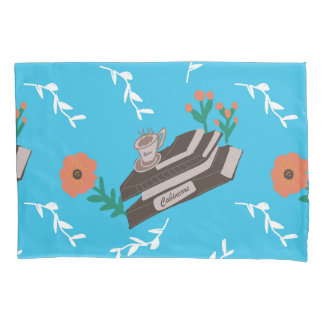 Vintage Bücher Kissenbezug