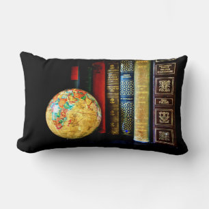Vintage Bücher Lendenkissen