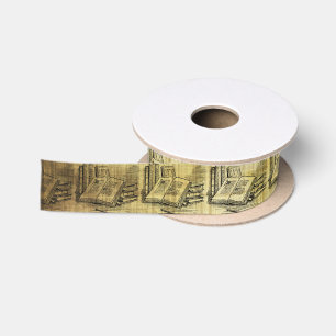 Vintage Bücher Satinband