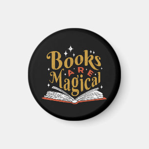 Vintage-Bücher sind magisch Magnet