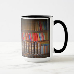 Vintage Bücher Tasse