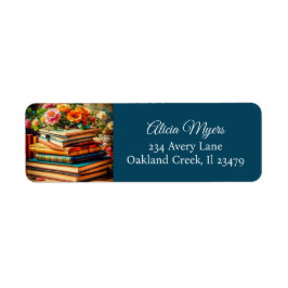 Vintage Bücher und Hübsche Blume